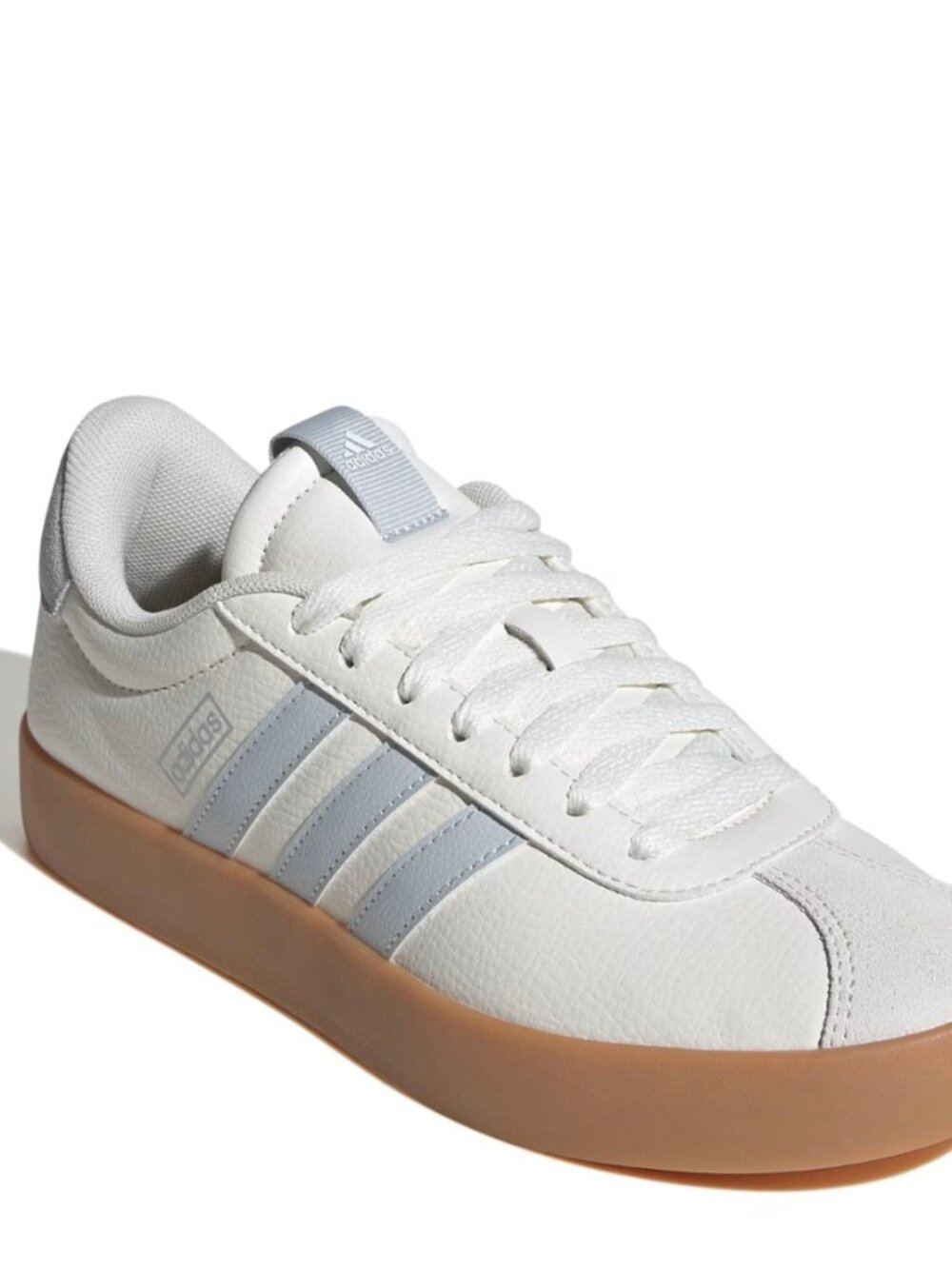 NEW IN BOX Adidas VL Court 3.0 - White & Light Blue - 9.5 Women's
